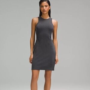 Lululemon Ribbed Softstreme Slim-Fit Tank Dress Size 10 NWT
